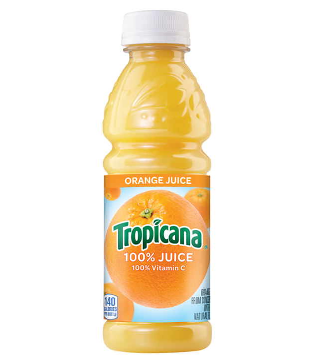 Tropicana Orange Juice 10oz. PepsiCo School Source K 12